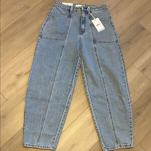 Vervet barrel leg jeans
